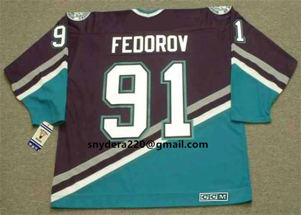 Sergei fedorov джерси america mighty