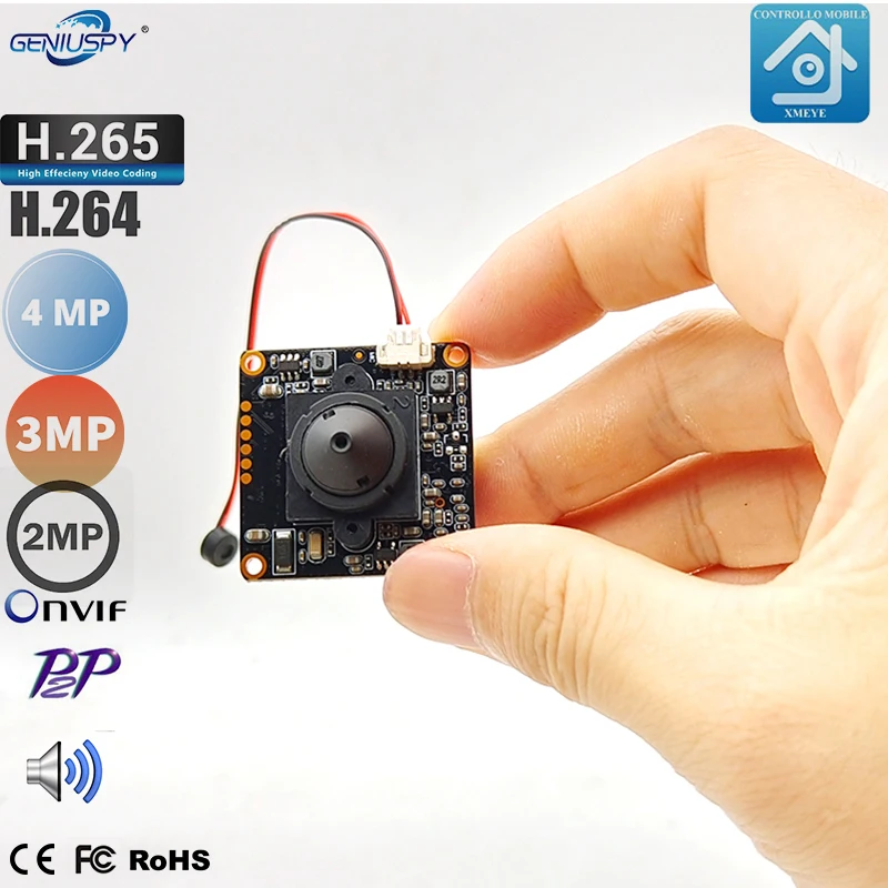Мини-ip-камера rtsp 32x32 мм