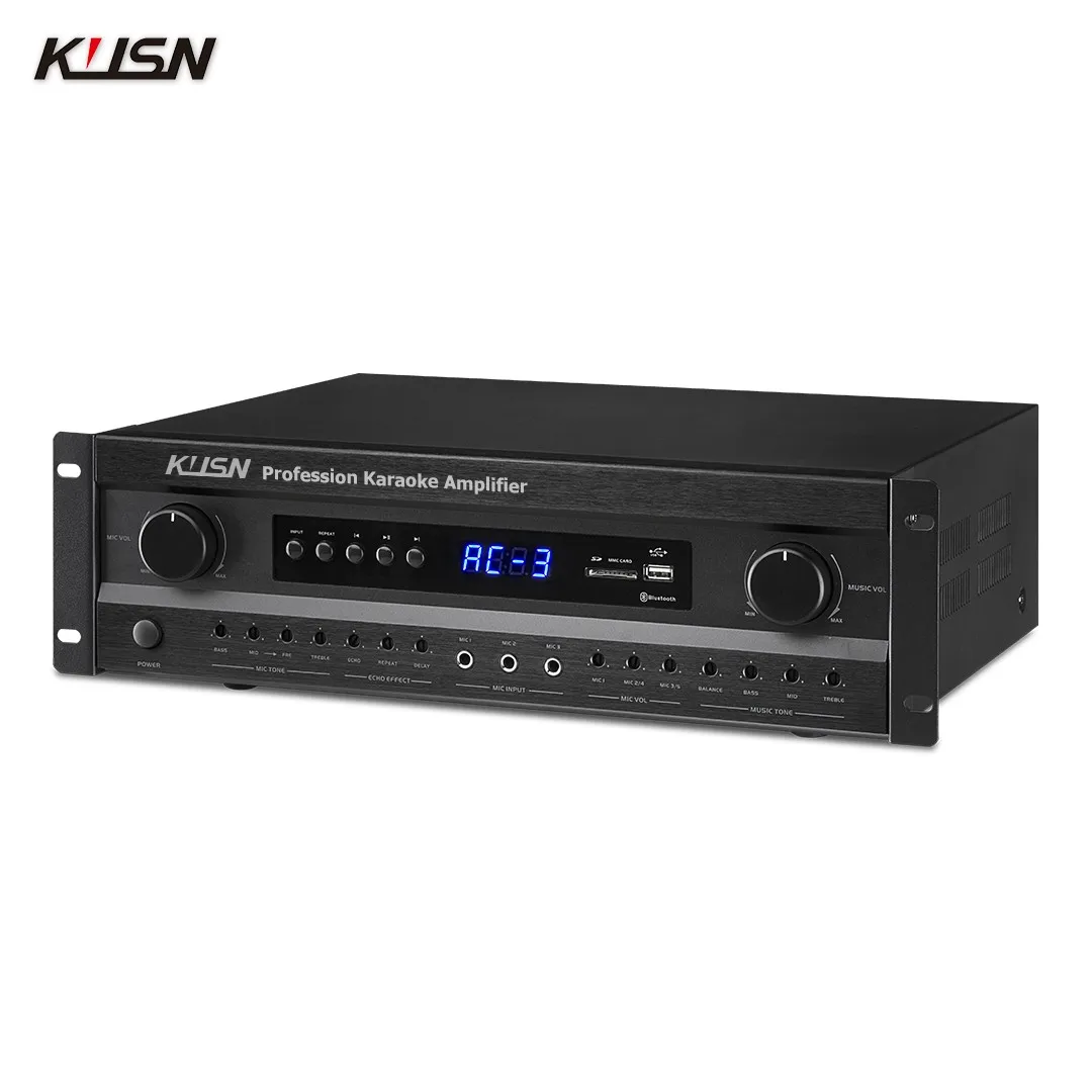Профессиональный цифровой усилитель мощности для караоке - Фотография_3