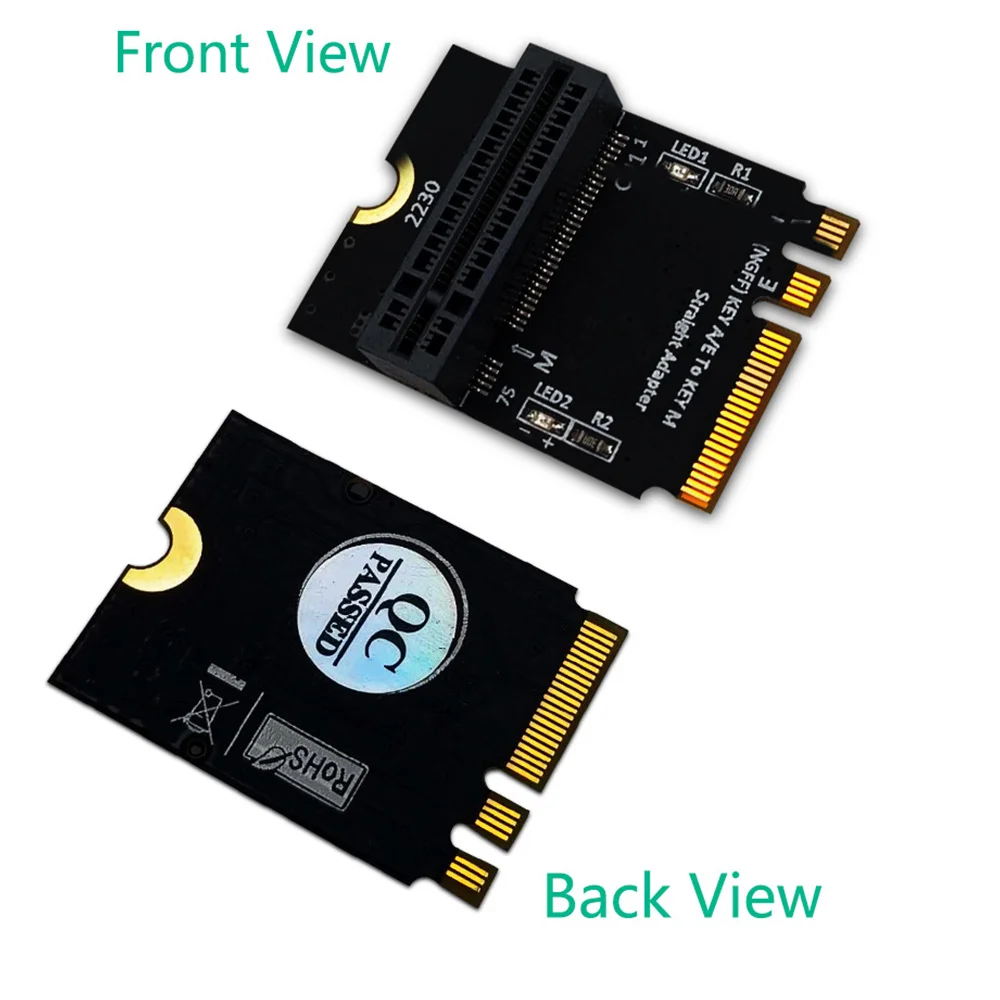 Адаптер a65i m.2 nvme ssd pcie m2 ngff key m — адаптер m - Фотография_2