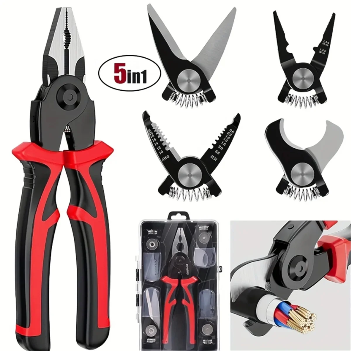 Многофункциональные плоскогубцы aa25 5 в 1