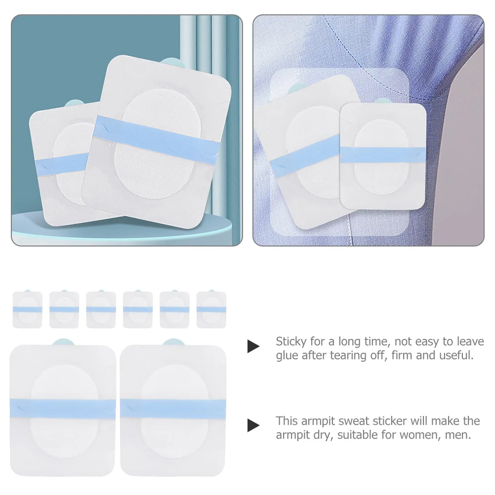 8 листов одноразовые наклейки для пота подмышек - Фотография_6