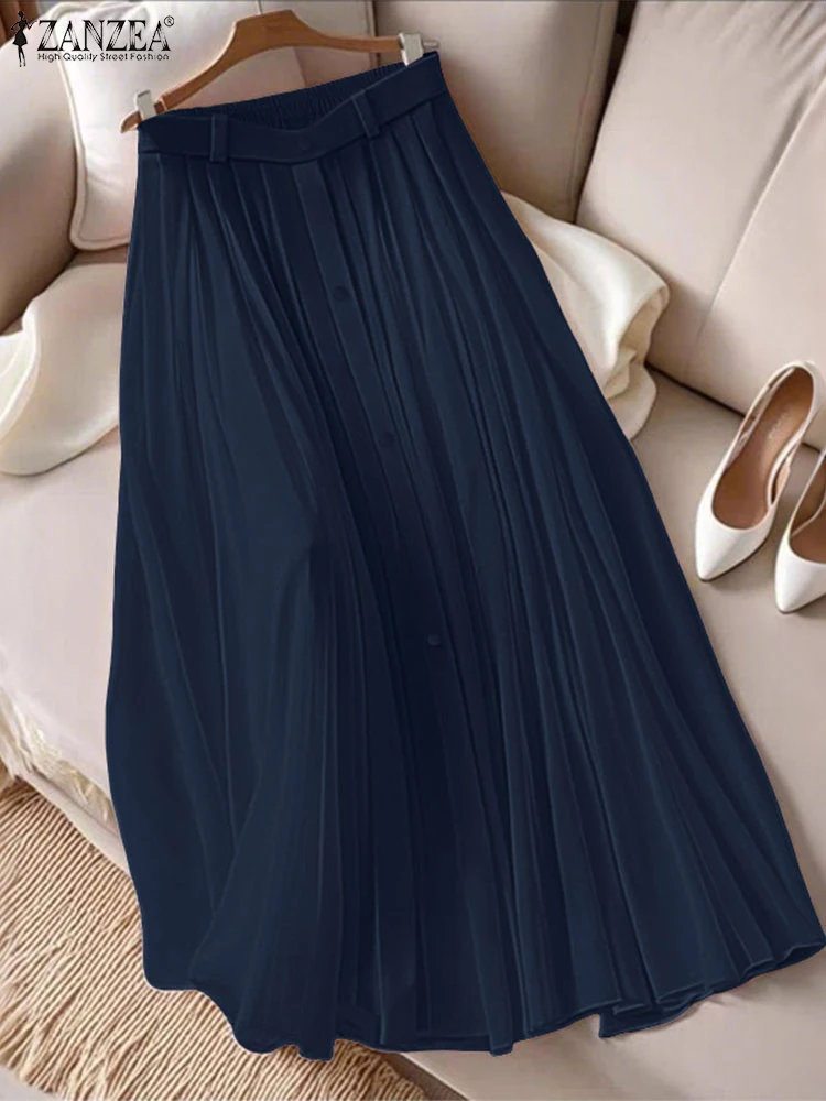 Zanzea модные длинные юбки женские - Фотография_3