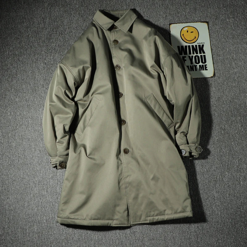 Флисовая парка с воротником из овечьей шерсти в американском стиле - Фотография_5