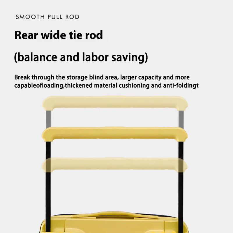 【наборы для багажа】 чемодан для багажа с широкой ручкой - Фотография_4