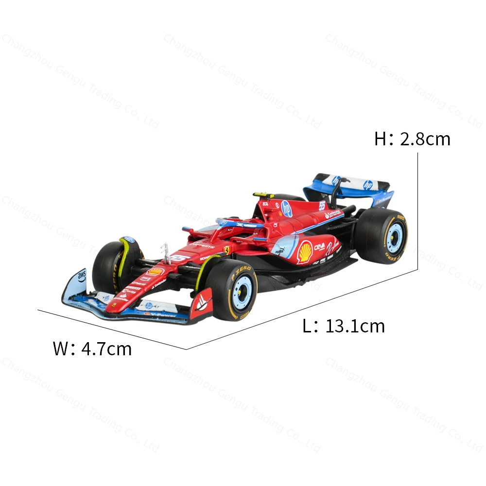 Bburago 1:43 ferrari 2024 sf24 - Фотография_3