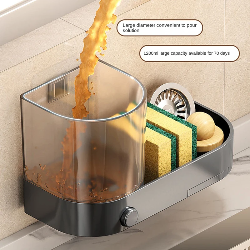 Ручной пресс, держатель для жидкости для мытья посуды - Фотография_4