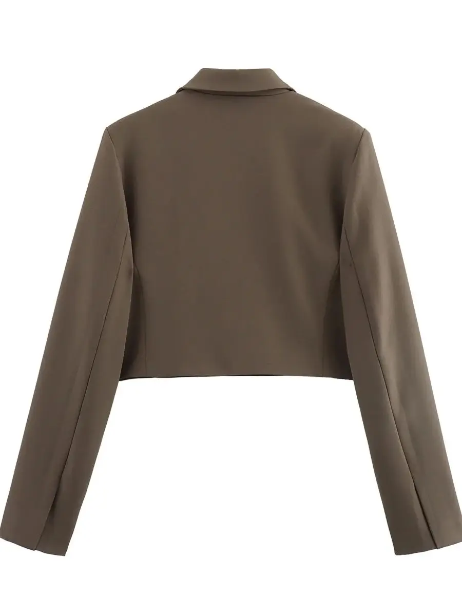 Женский укороченный блейзер xnwmnz 2024 - Фотография_6