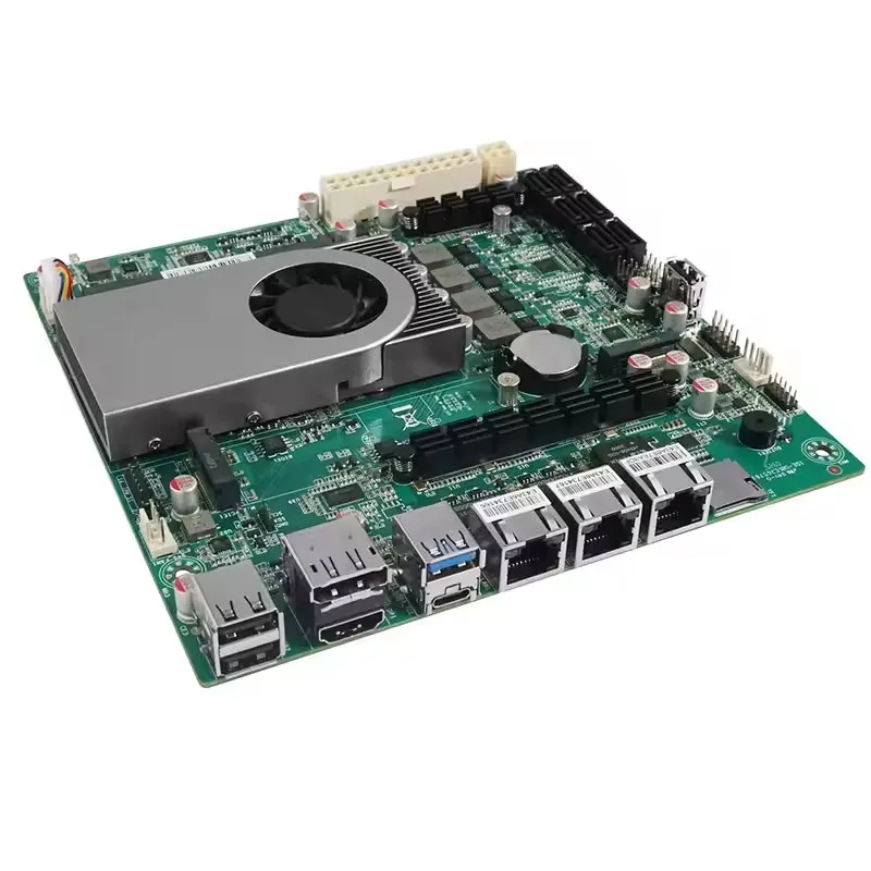 Topton intel twin lake n150 4-ядерная материнская плата itx nas 6 * sata3 - Фотография_5