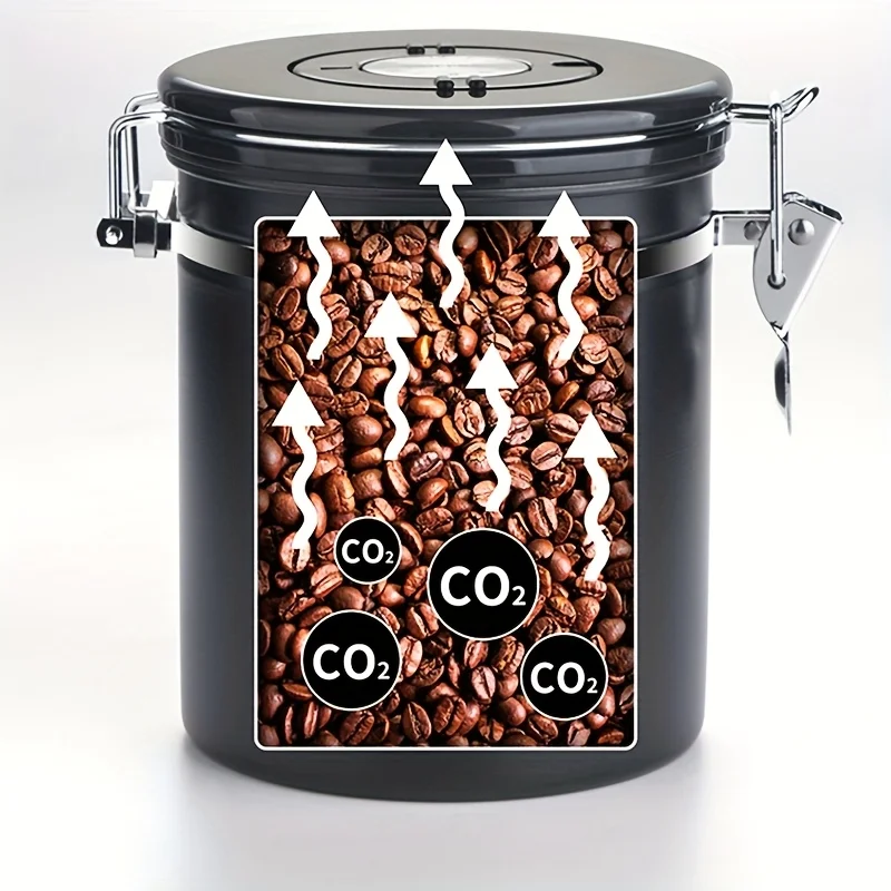 Wanlian контейнер для хранения кофейных зерен из нержавеющей стали - Фотография_2