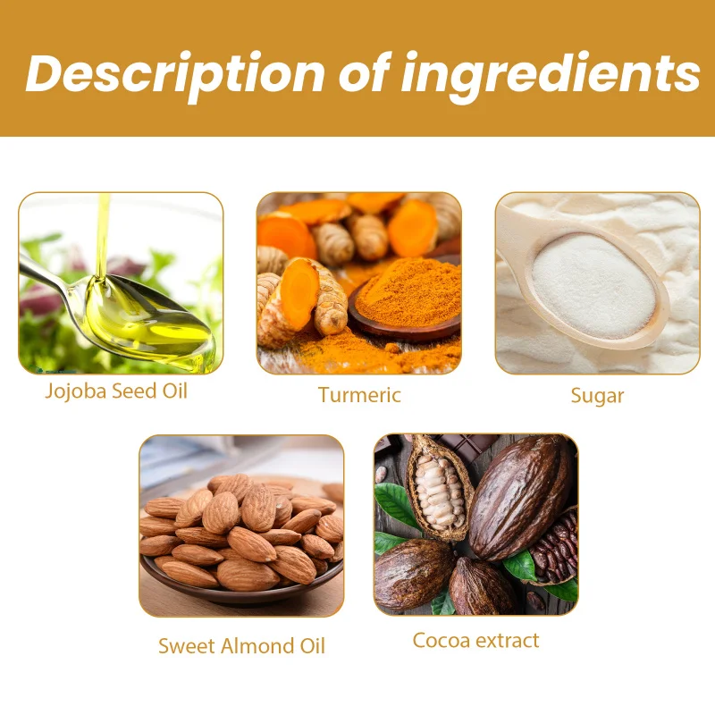 Скраб для тела с куркумой — отшелушивающее - Фотография_5