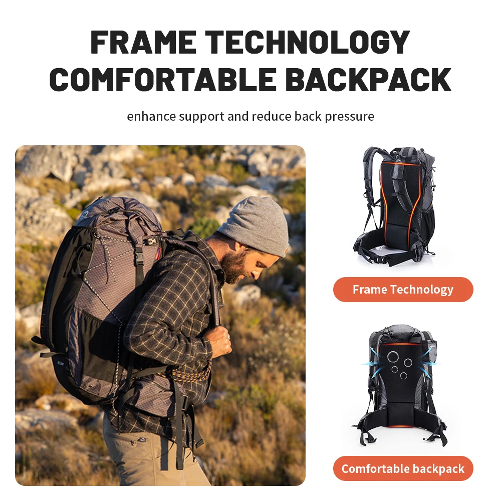 Naturehike кемпинговый рюкзак 60 - Фотография_3