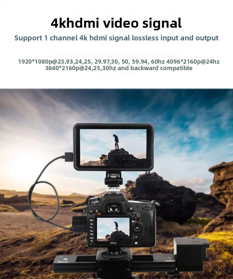 R5 slr 5-дюймовый hdmi-монитор с сенсорным экраном - Фотография_6