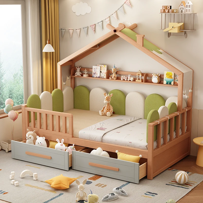 Минималистичная детская кровать для хранения вещей - Фотография_2