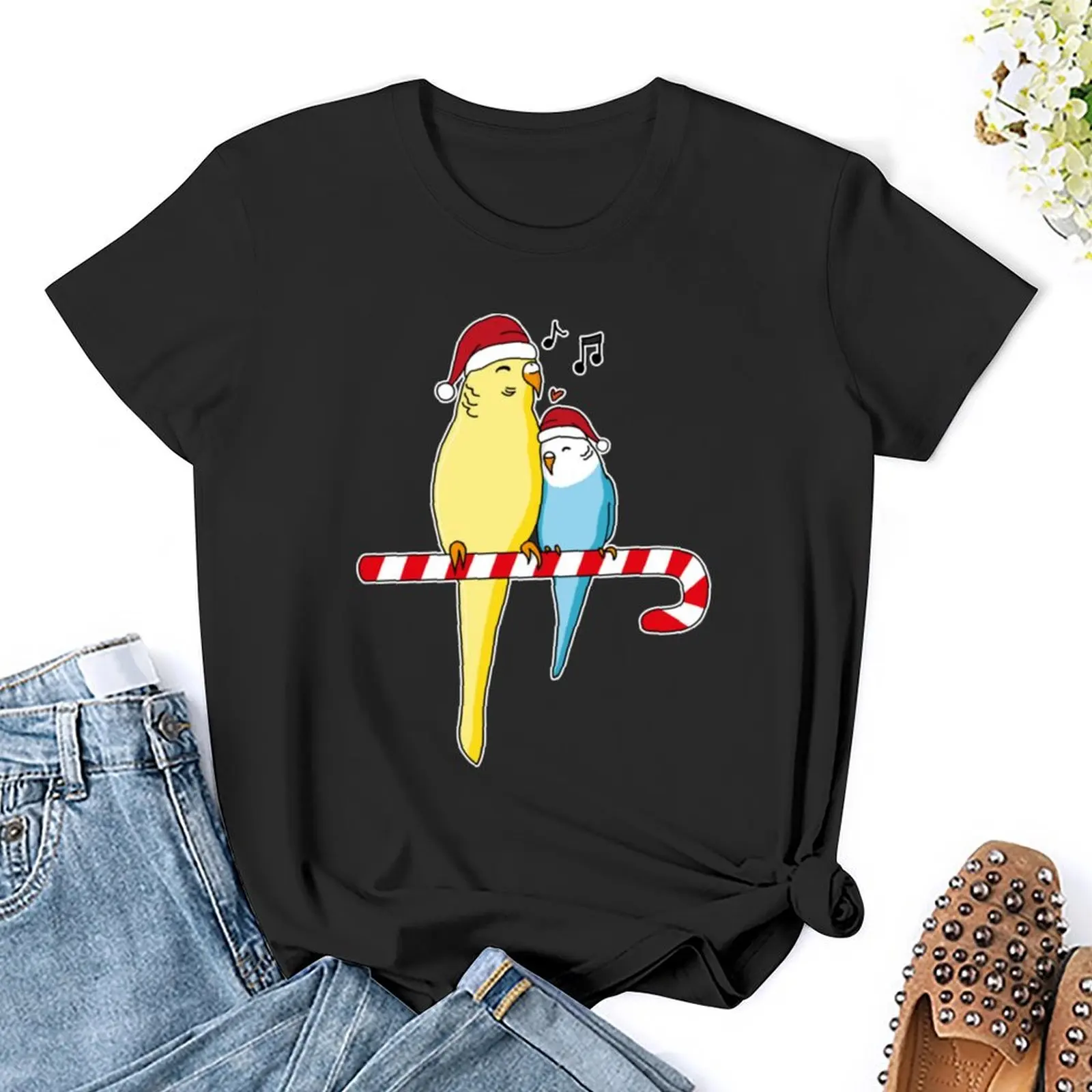 Рождественский budgie budgerigar - Фотография_5