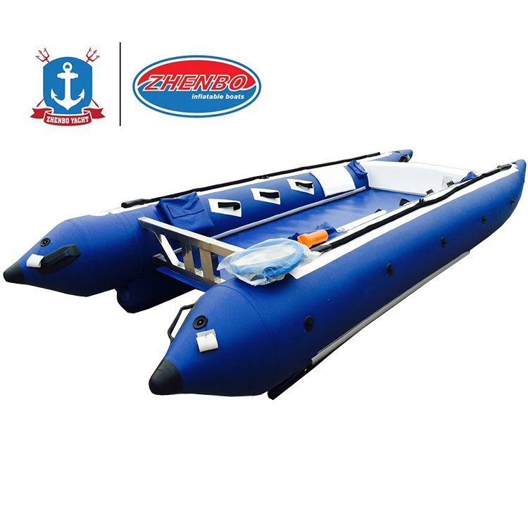 Лидер продаж, 6-местная гоночная надувная высокоскоростная катамаран - Фотография_3