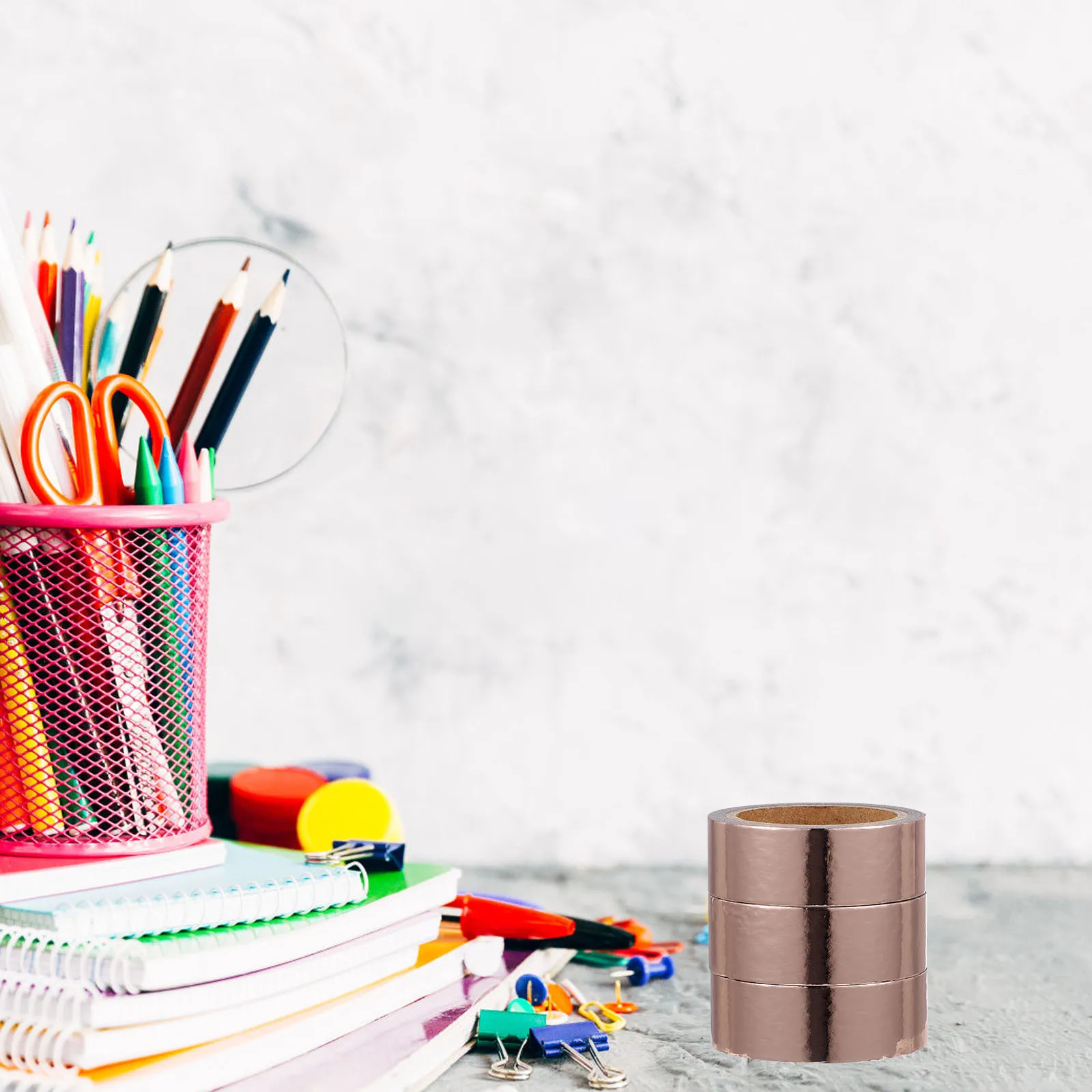 3 рулона декоративной металлической ленты васи - Фотография_5