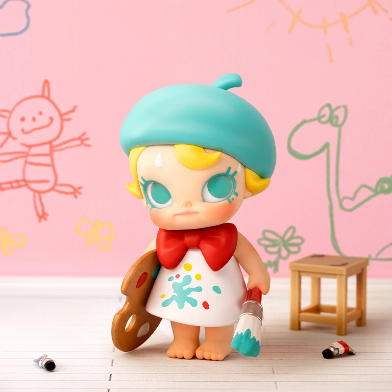 Pop mart baby molly when i was three! серия mystery box от kenny wong - Фотография_3