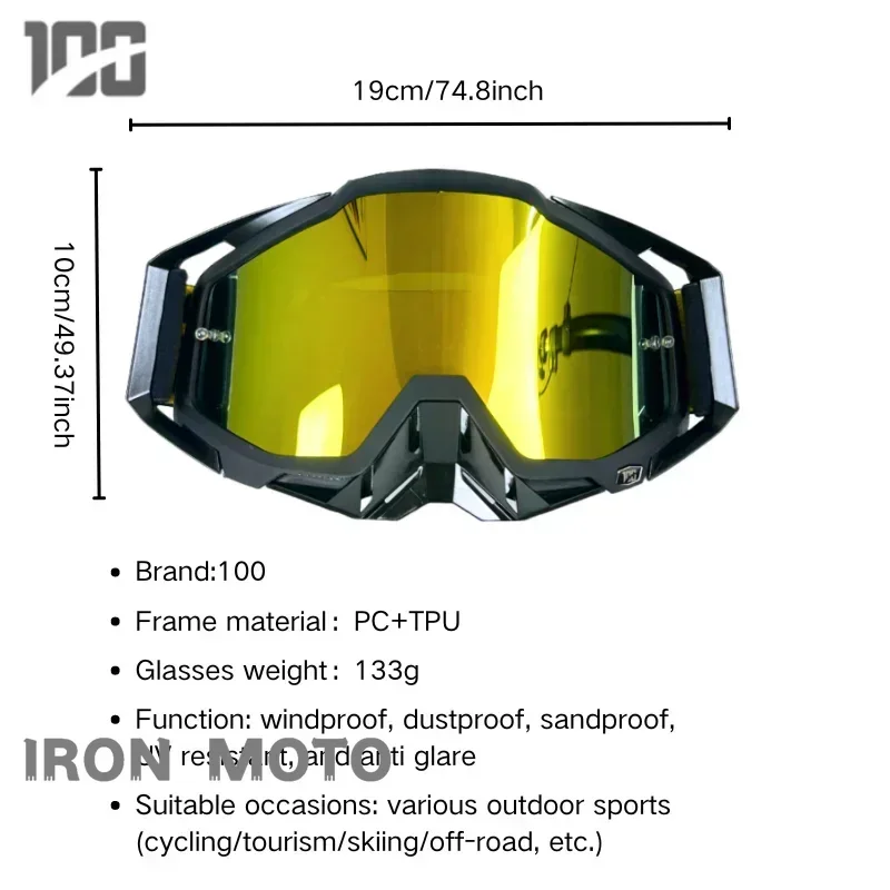 Очки для мотокросса для мужчин и женщин - Фотография_4