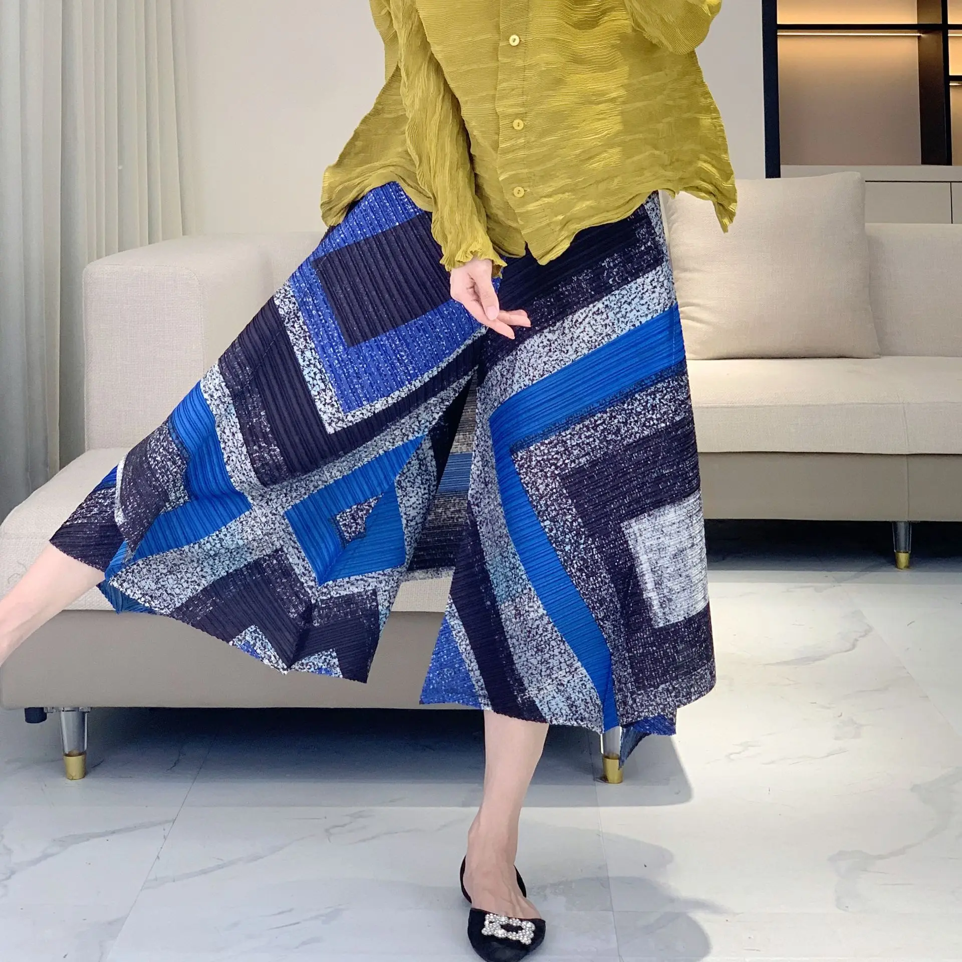 Miyake плиссированная юбка - Фотография_4
