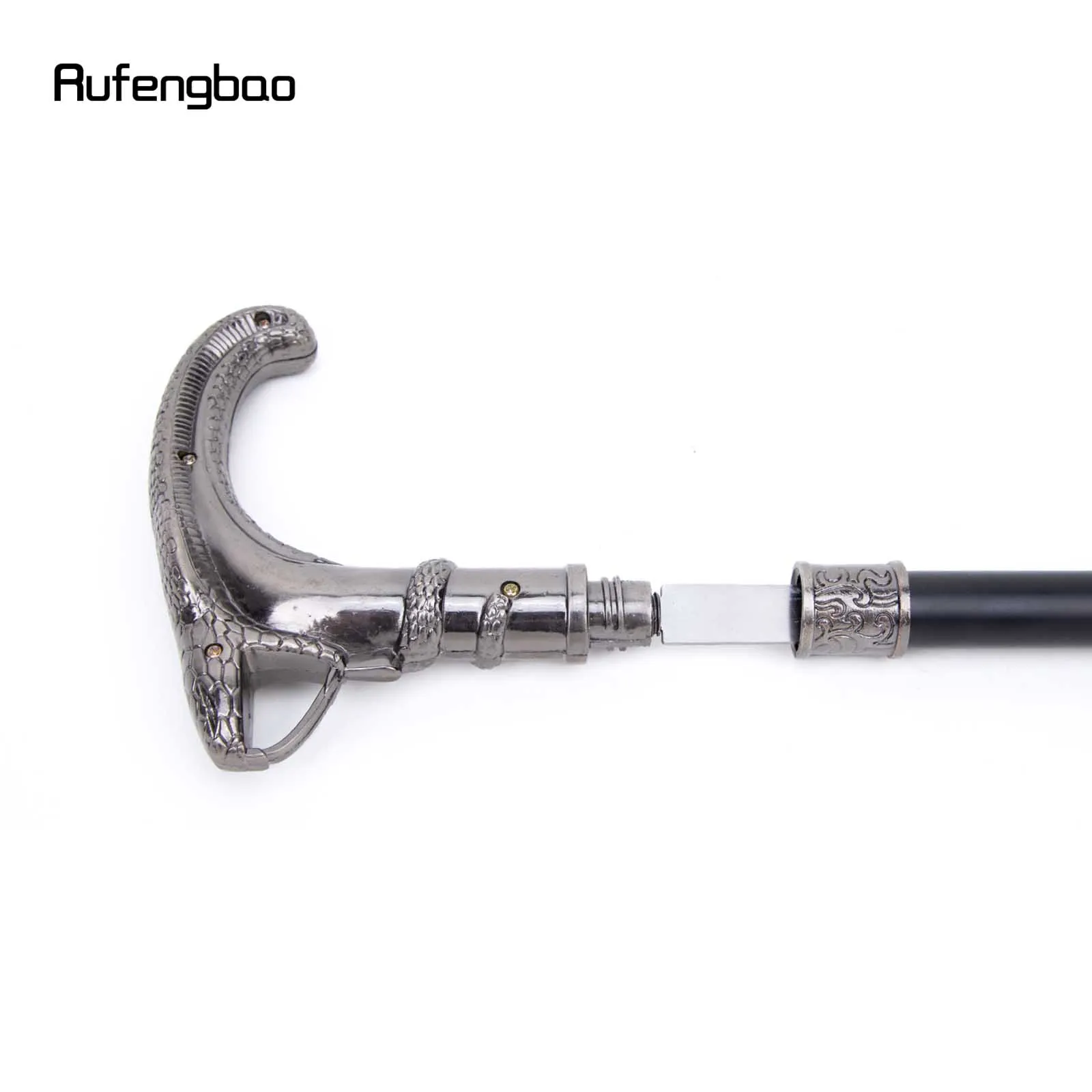 Змея спиральная трость со скрытой тарелкой - Фотография_3