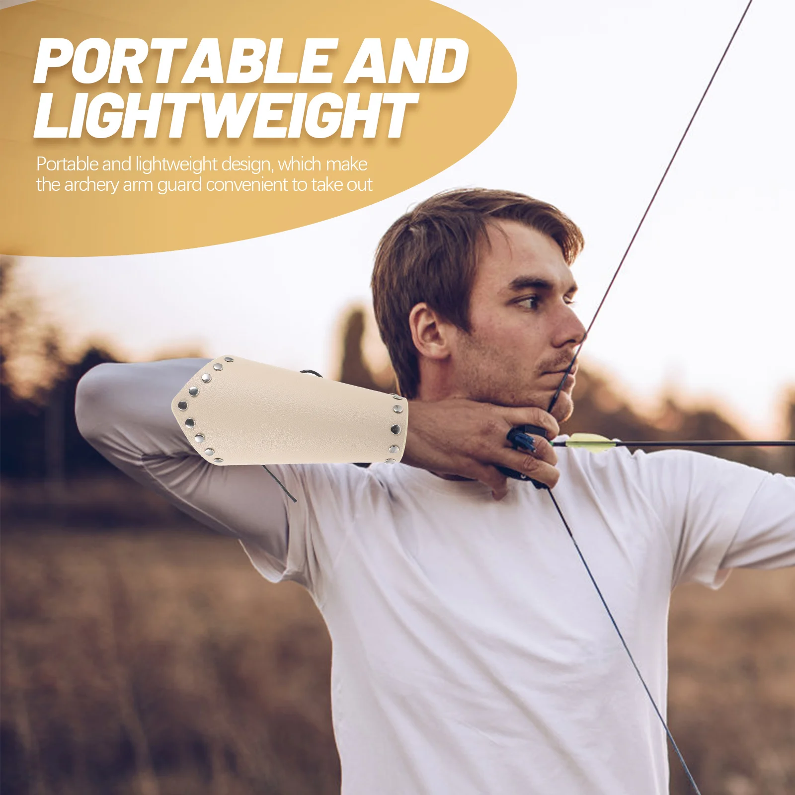 1 пара защиты для рук для стрельбы из лука - Фотография_2