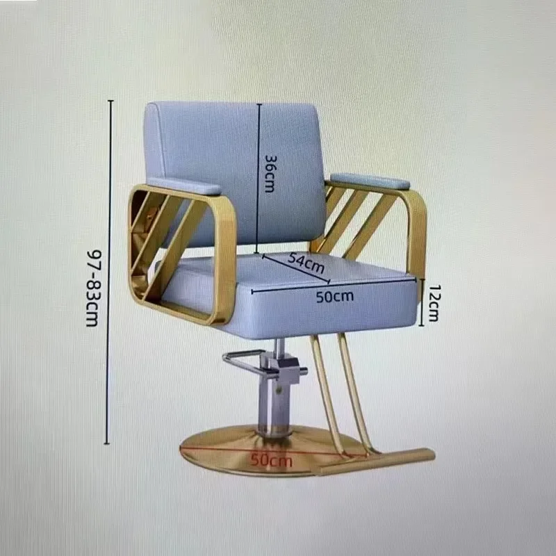 Современное классическое парикмахерское кресло - Фотография_2