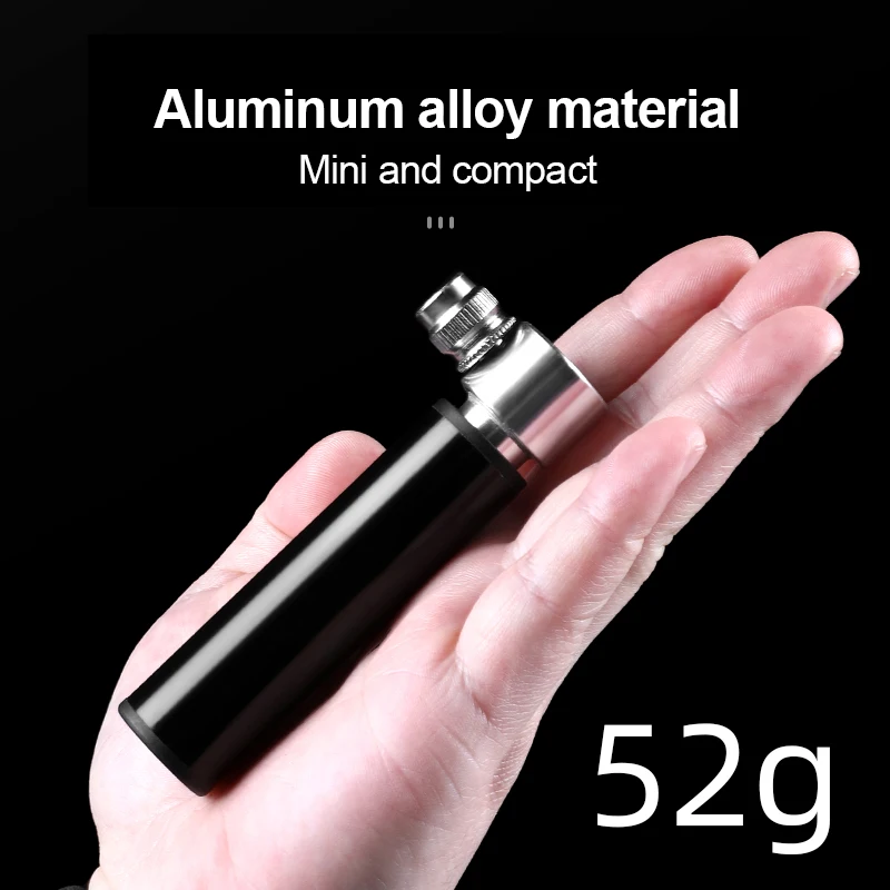 Мини-велосипедный насос schrader presta valve mtb - Фотография_4