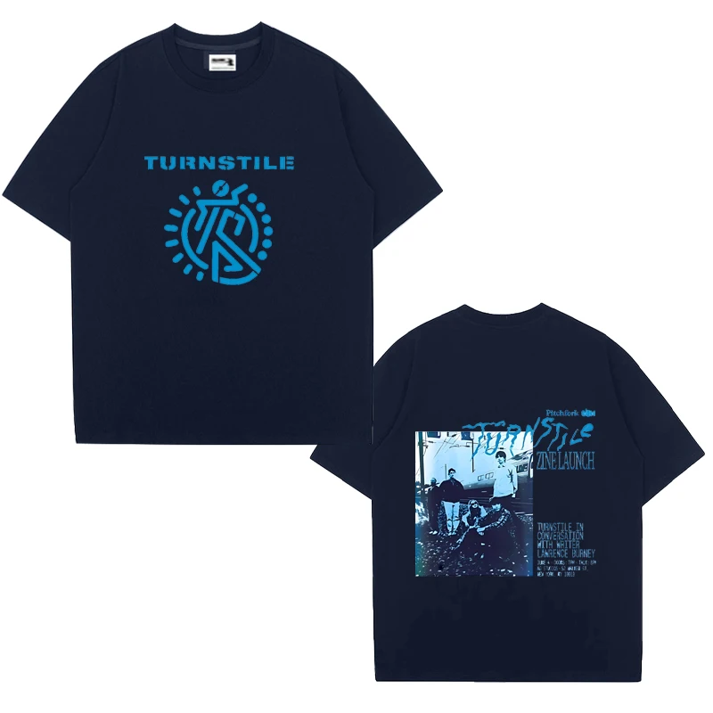 Года, футболки с короткими рукавами и графическим принтом turnstile tour - Фотография_3