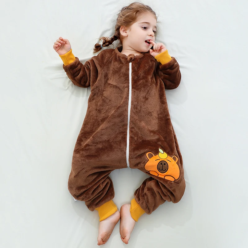 Michley capitala фланелевой детский спальный мешок с героями мультфильмов - Фотография_3