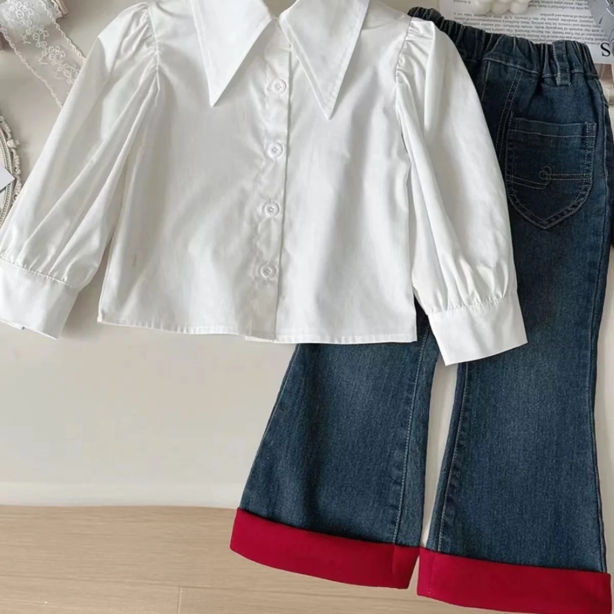 Осень 2022, новый корейский свитер для девочек - Фотография_5