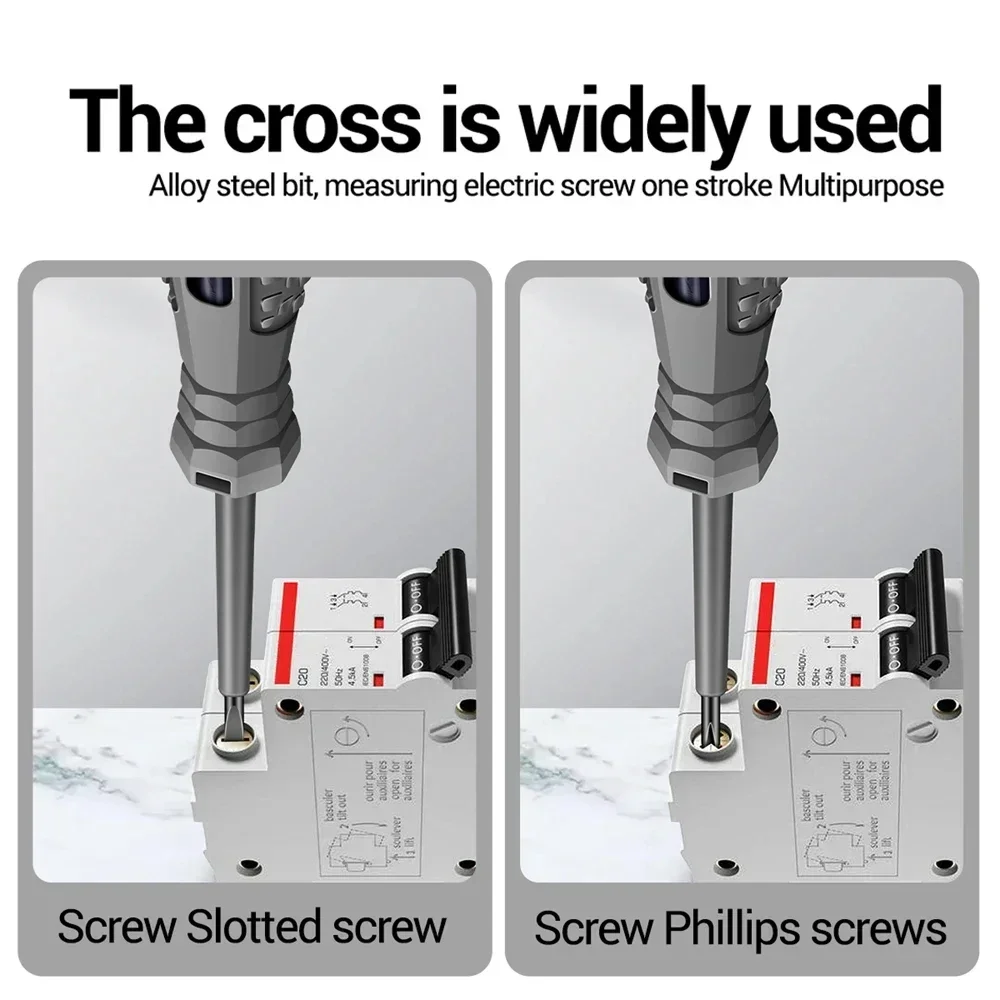 Многофункциональная тестовая отвертка для электрика - Фотография_2