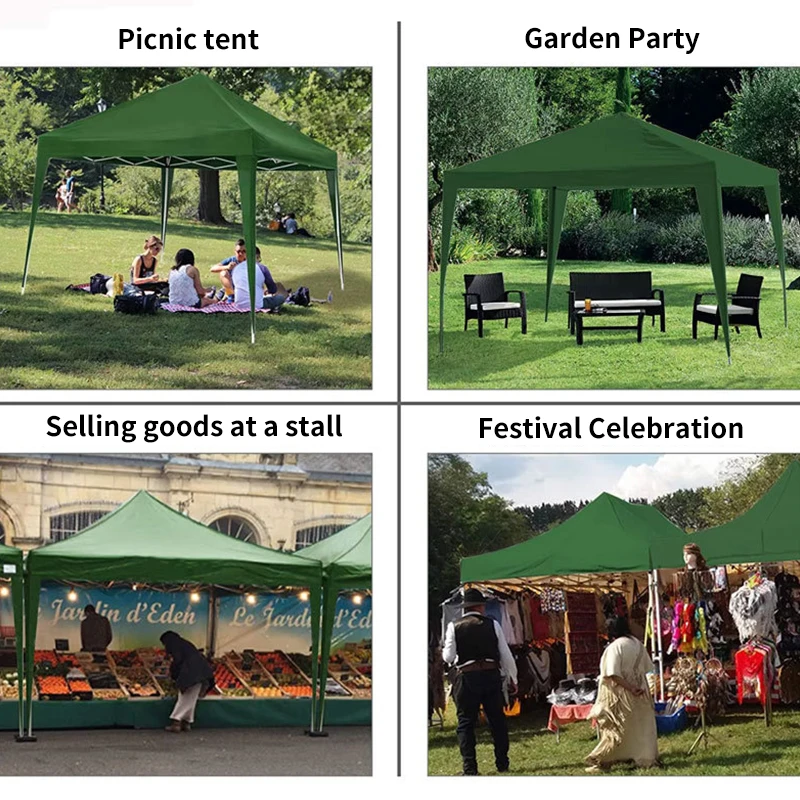 Напечатанная на заказ палатка для рекламных шоу 10x10 - Фотография_4