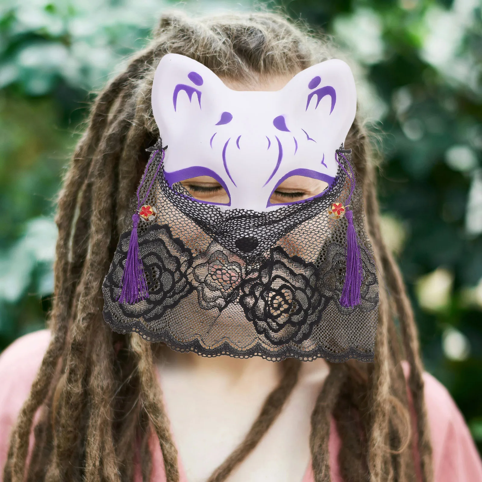 Маска лисы на половину лица - Фотография_2