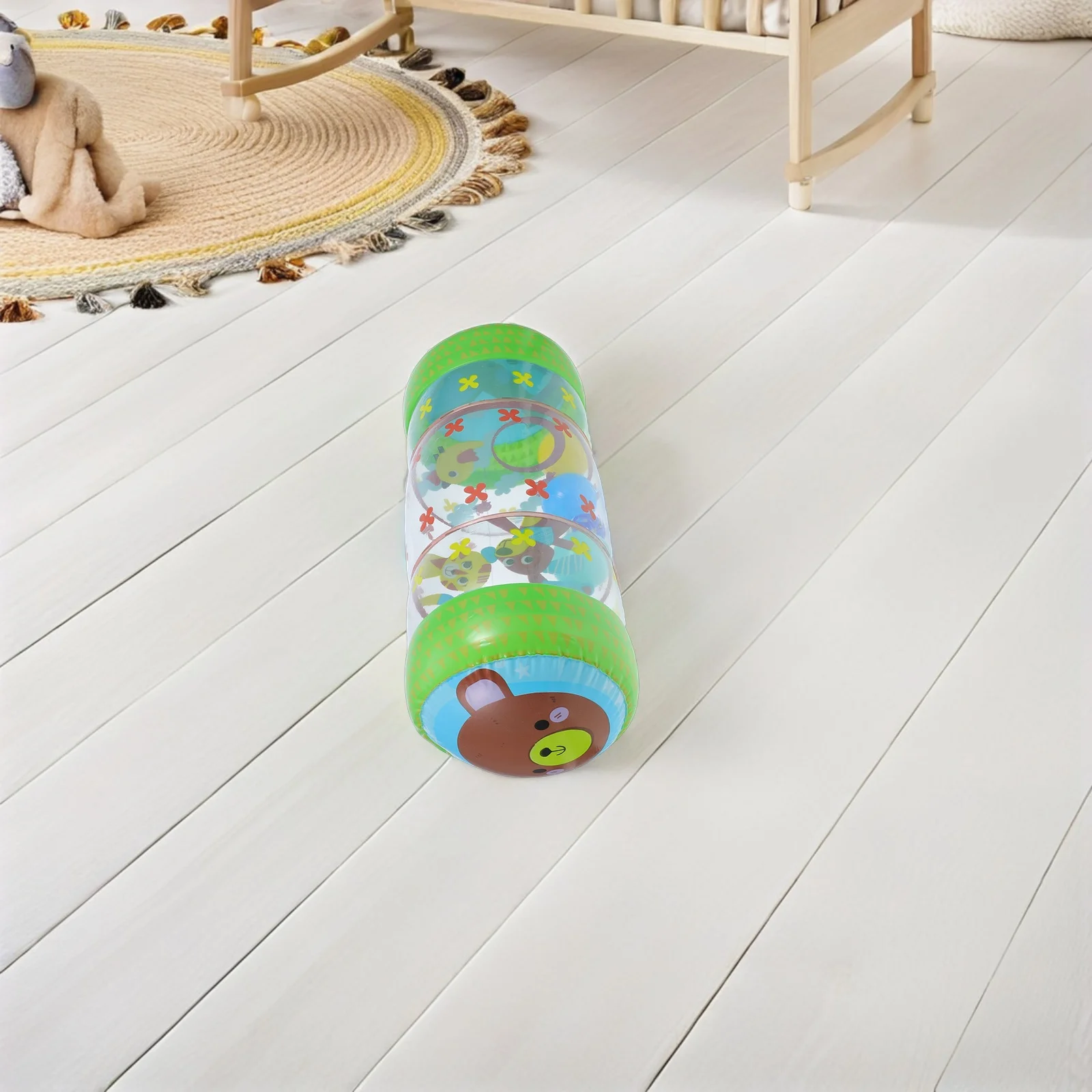 Надувной детский роликовый колокольчик для ползания - Фотография_2