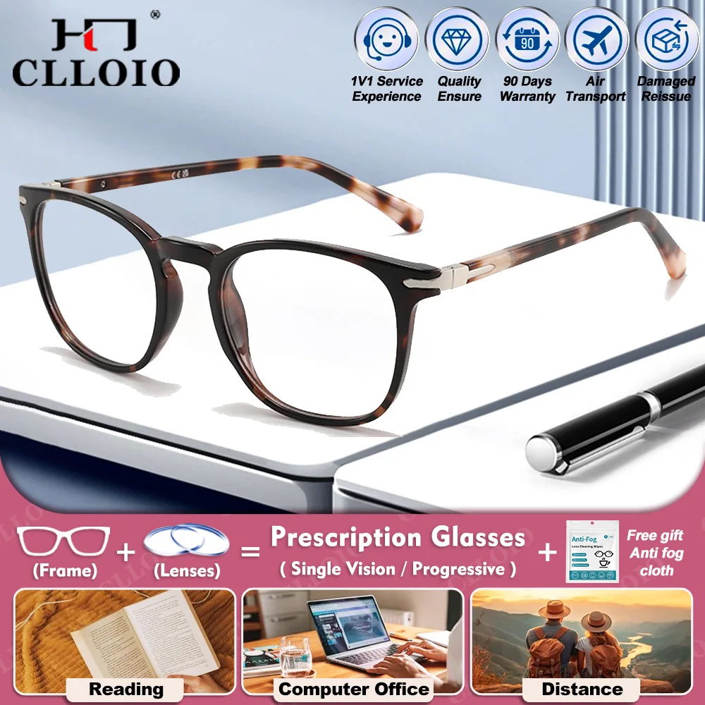 Clloio простые офисные очки для чтения с защитой от синего света