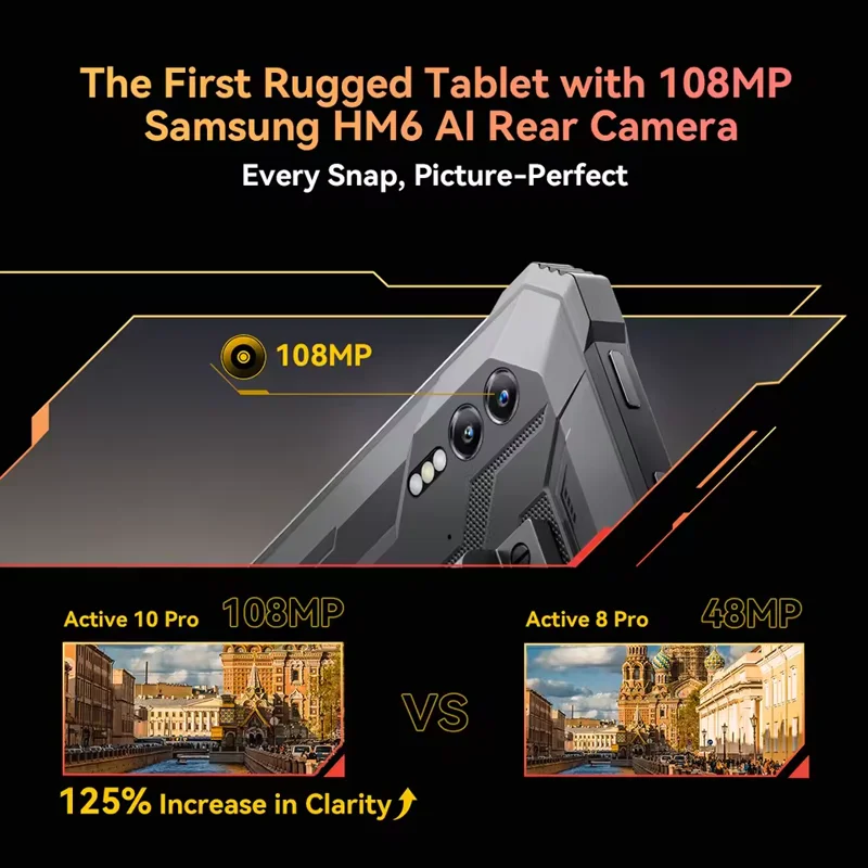 [мировая премьера] прочные планшеты blackview active 10 pro 5g mtk 7300 - Фотография_3