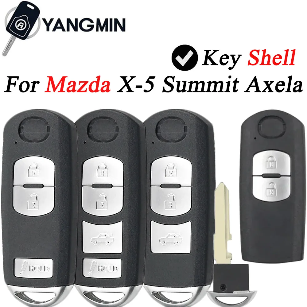 Чехол для ключа yangmin для mazda x-5 summit axela atenza m3 m6 cx-5