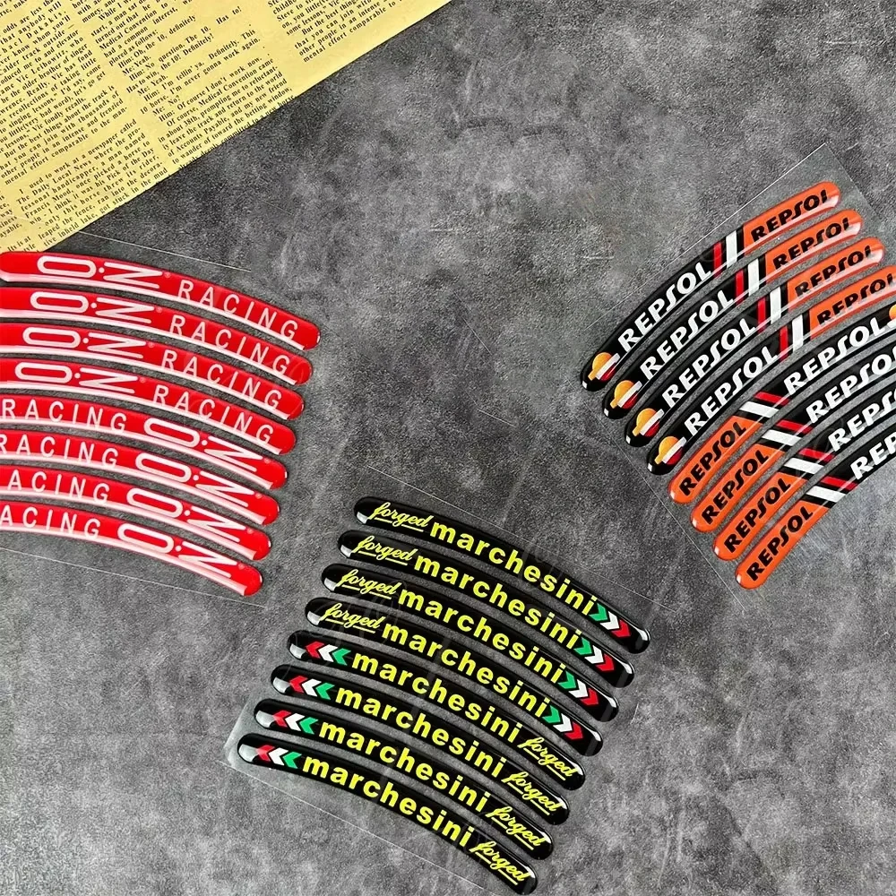 3d гелевая наклейка на ступицу колеса мотоцикла - Фотография_2