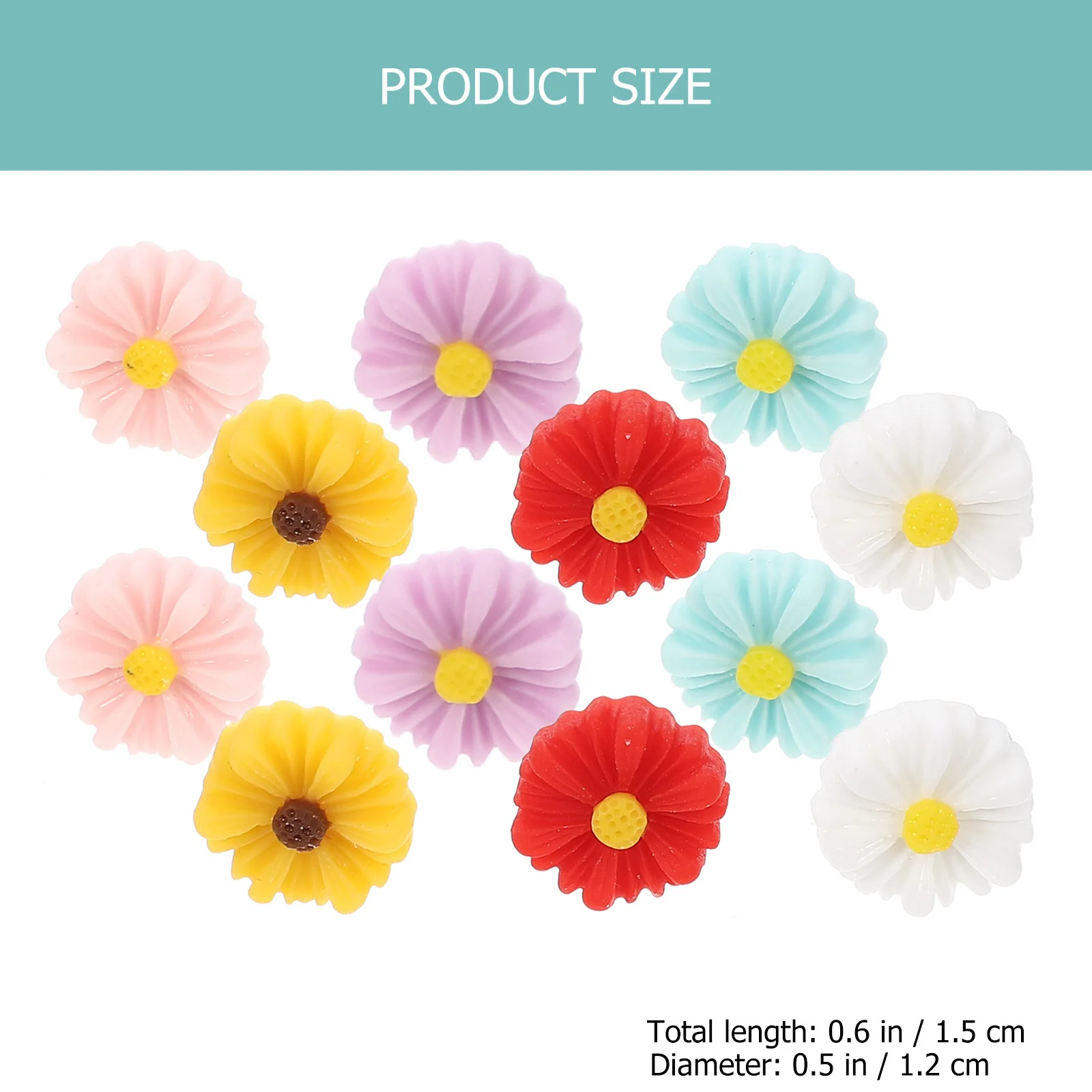 Канцелярские кнопки в форме цветка