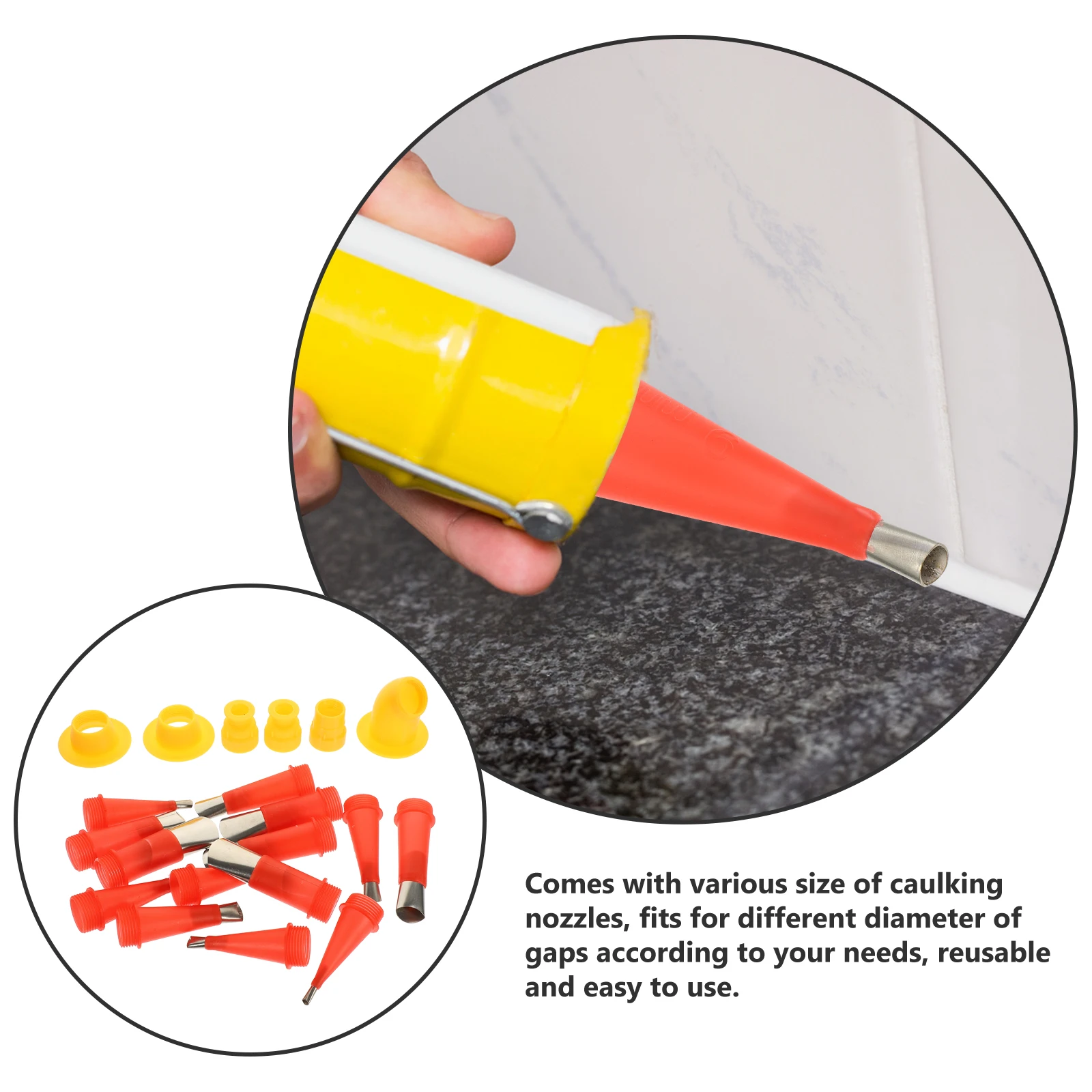 1 комплект, насадка для уплотнения