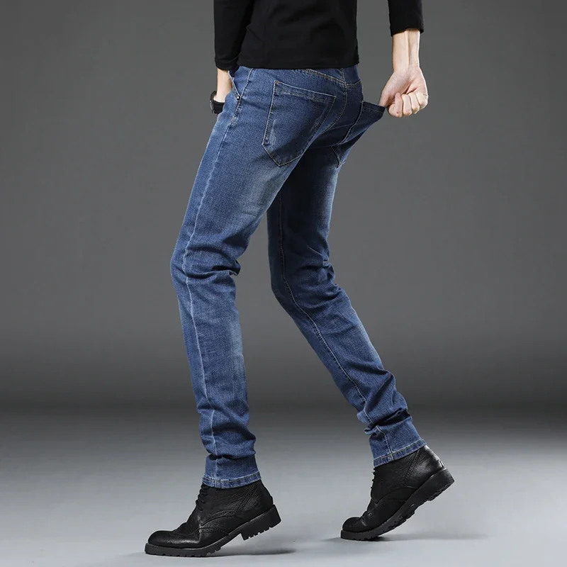 Корейские узкие брюки четыре сезона - Фотография_6