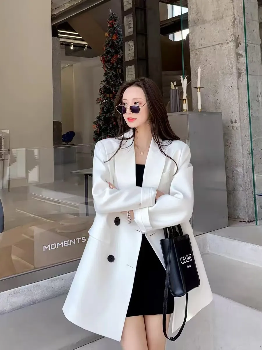 Женский пиджак цвета хаки - Фотография_6