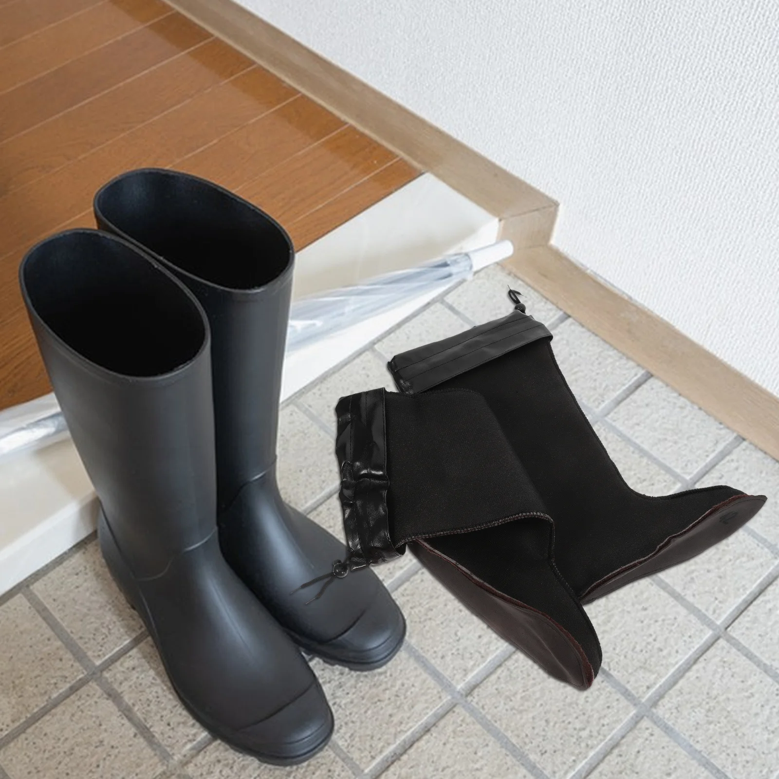 1 пара мужских теплых вкладышей для ботинок - Фотография_2