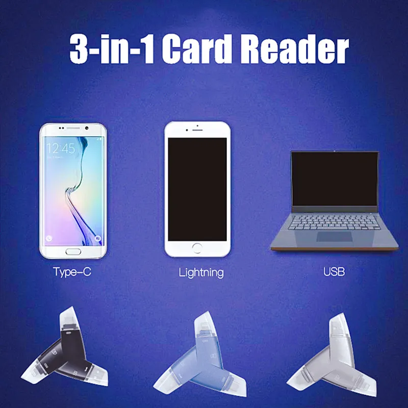 Mini sd tf card reader otg usb - Фотография_5