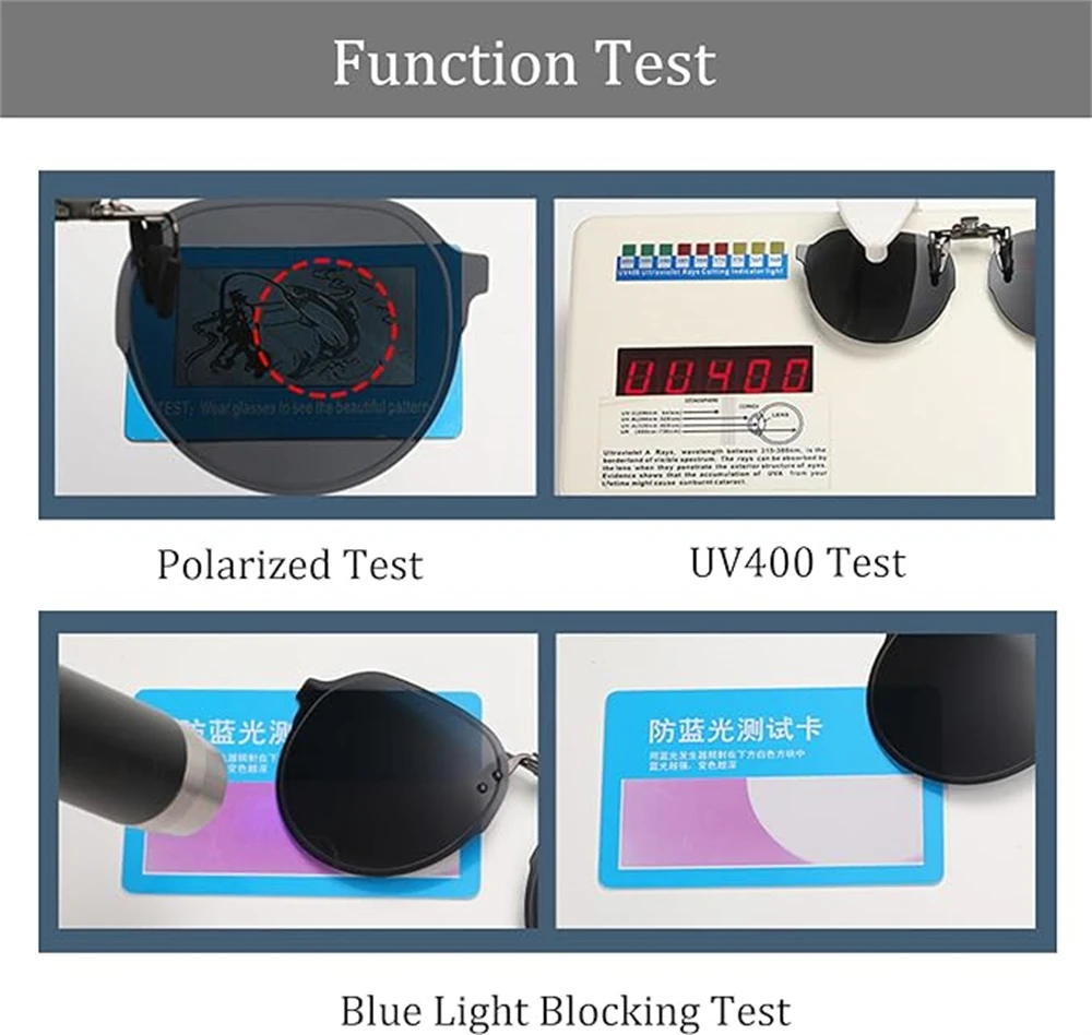 Vivibee откидные солнцезащитные очки на клипсе - Фотография_2
