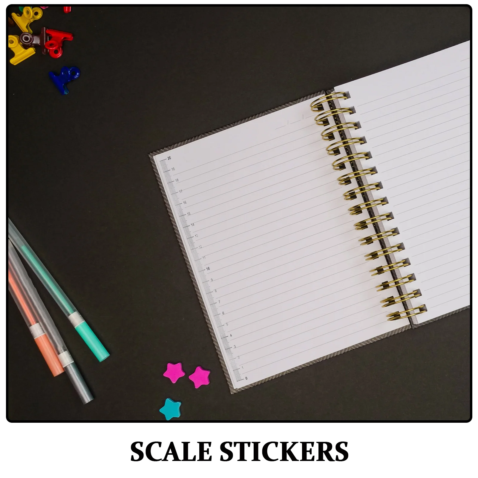 Клейкая линейка, метрическая шкала, - Фотография_6