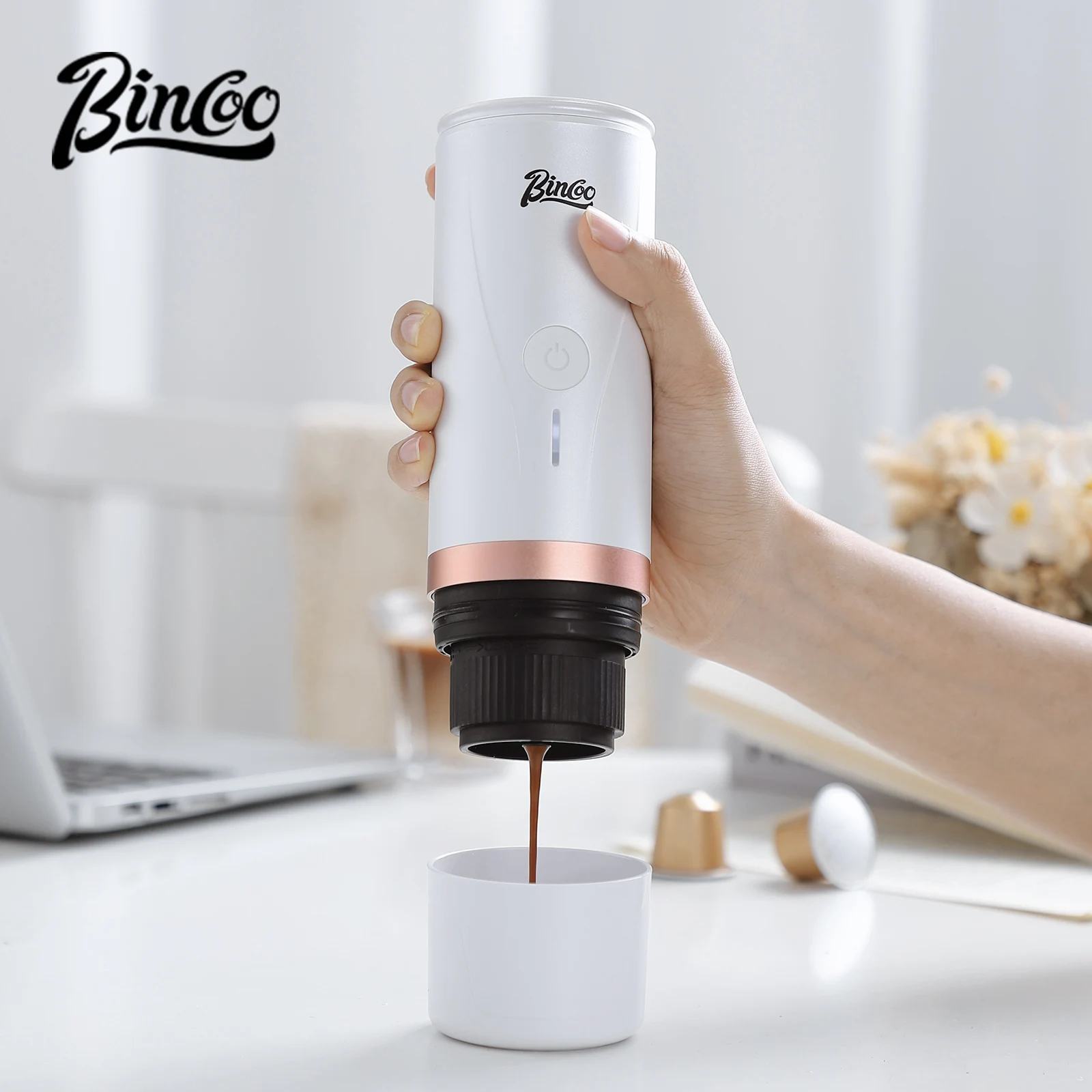 Bincoo pcm03 портативная кофемашина для эспрессо
