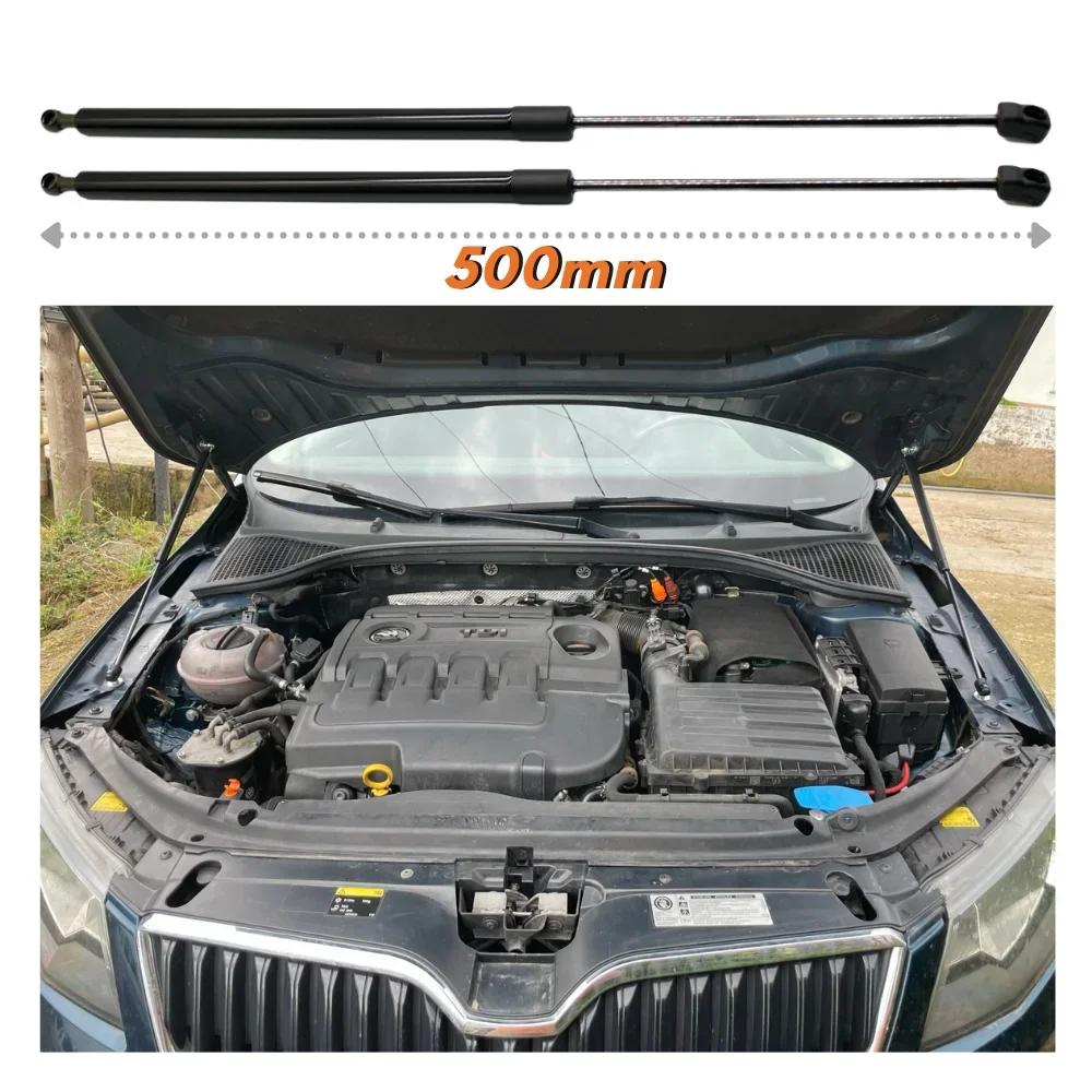 Qty(2) стойки капота для skoda octavia mk3 (a7 - Фотография_2