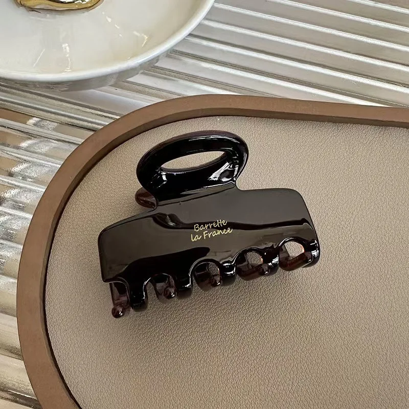 5,5 см длинные ацетатные заколки для волос в виде крабов - Фотография_5